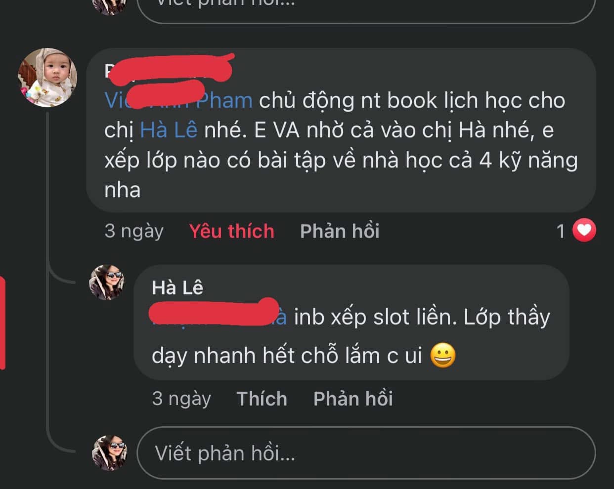 Feedback của học viên · 10