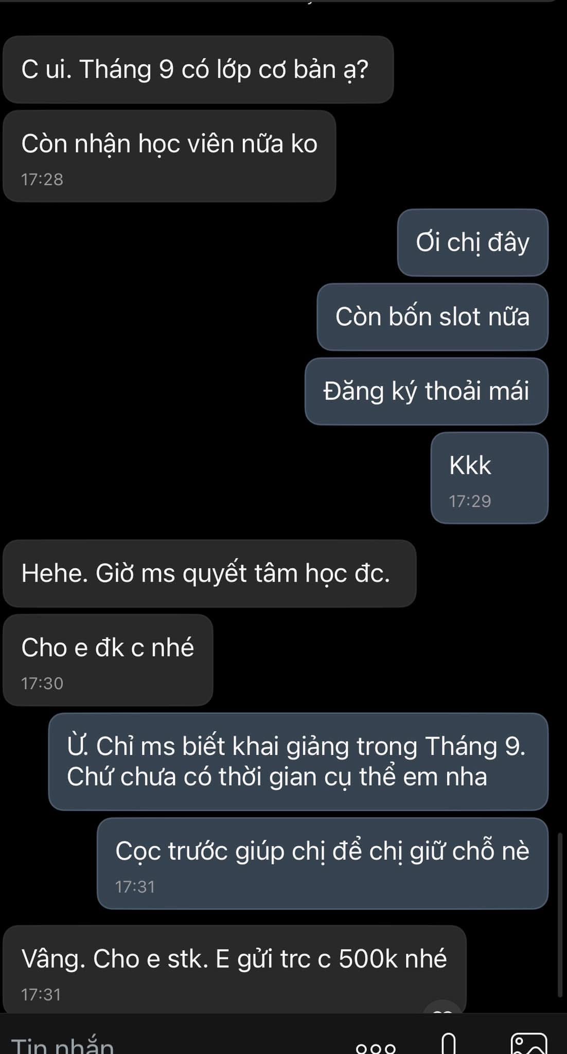Feedback của học viên · 4