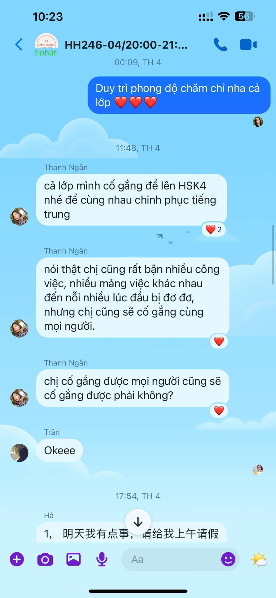 Feedback của học viên · 1